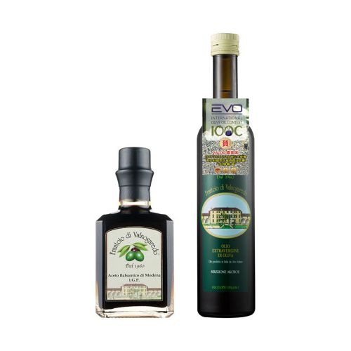 VALDO農家瑞第一道冷壓特級初榨橄欖油（橄欖油500ml+紅酒醋250ml）