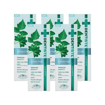 DENTISTEʼ牙醫選極敏感牙膏100g／盒裝（5入組）